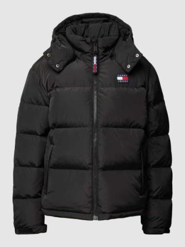 Tommy Jeans Steppjacke mit Label-Patch Modell 'ALASKA' in Black, Größe...