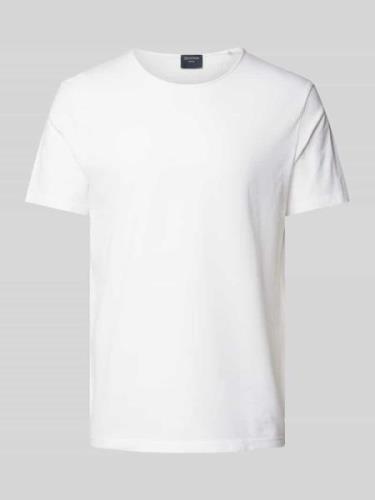 OLYMP Level Five T-Shirt mit Rundhalsausschnitt in Weiss, Größe M