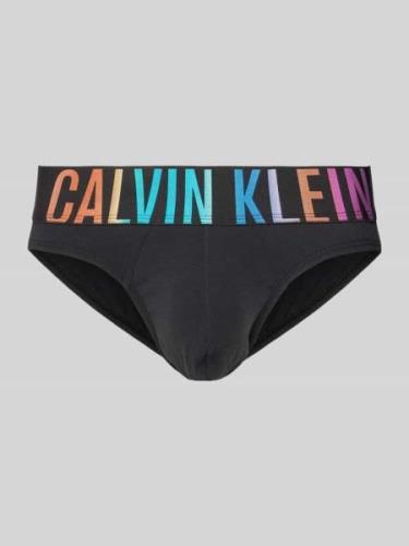 Calvin Klein Underwear Slip mit elastischem Logo-Bund in Black, Größe ...