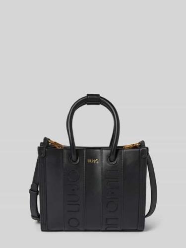 Liu Jo White Handtasche mit Logo-Muster Modell 'TANISHA' in Black, Grö...