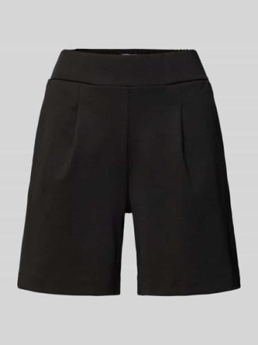 B.Young Regular Fit Shorts mit Bundfalten Modell 'Rizetta' in Black, G...