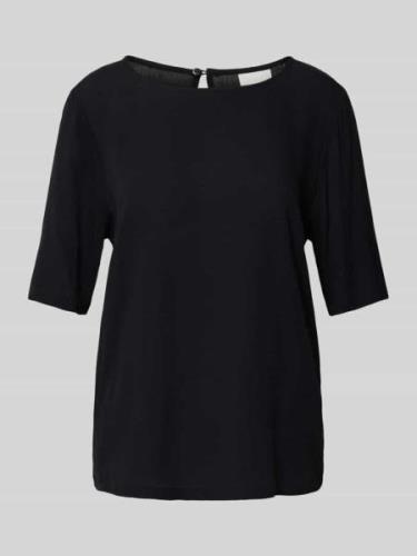ICHI Blusenshirt in Crinkle-Optik Modell 'MARRAKECH' in Black, Größe X...