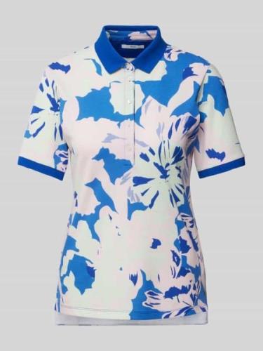 Brax Regular Fit Poloshirt mit floralem Print Modell 'STYLE. Cila' in ...