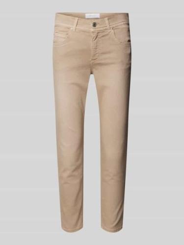 Angels Skinny Fit Jeans im 5-Pocket-Design Modell 'Ornella' in Sand, G...