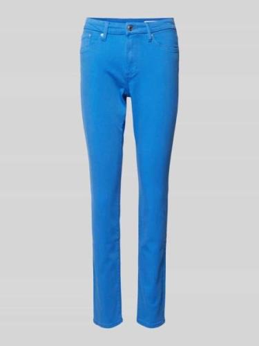 s.Oliver RED LABEL Slim Fit Jeans im 5-Pocket-Design in Royal, Größe 4...