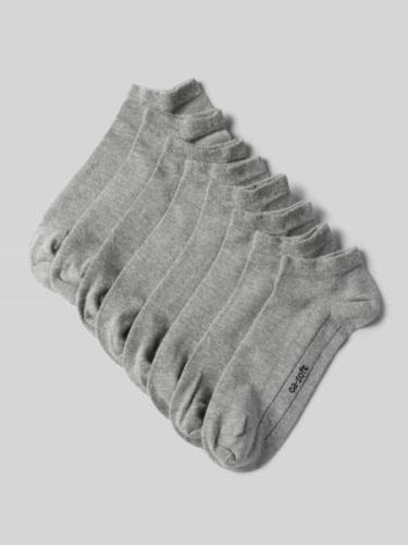 camano Sneakersocken mit Rippenbündchen im 7er-Pack Modell 'Soft' in M...