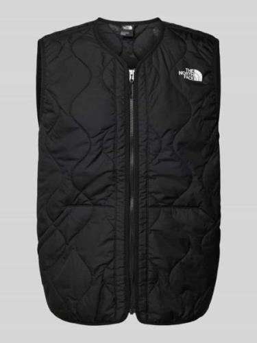 The North Face Steppweste in unifarbenem Design Modell 'AMPATO' in Bla...