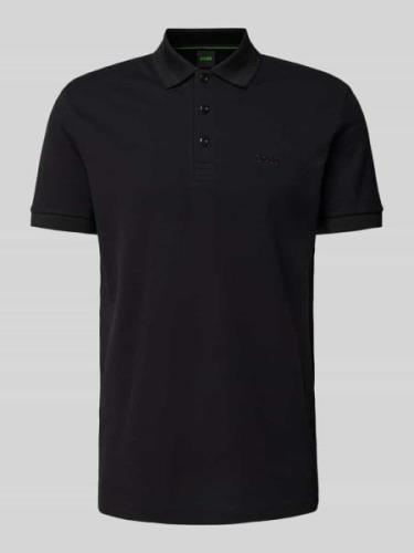 BOSS Green Regular Fit Poloshirt mit Label-Stitching Modell 'PADDY' in...