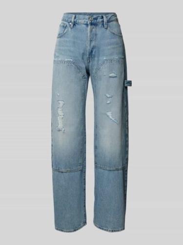 G-Star Raw Loose Fit Jeans im Used-Look Modell 'Bowey 3D' in Jeansblau...