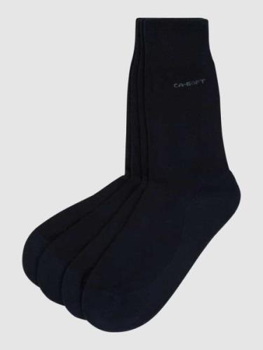camano Socken im 4er-Pack in Dunkelblau, Größe 39/42
