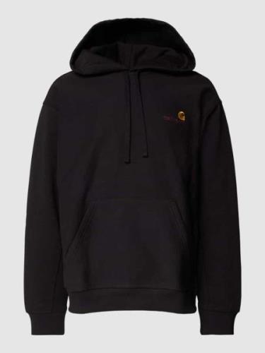 Carhartt Work In Progress Hoodie mit Label-Stitching Modell 'HOODED AM...