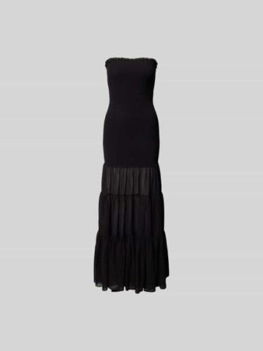 ROTATE Abendkleid in Bandeau-Form in Black, Größe 34