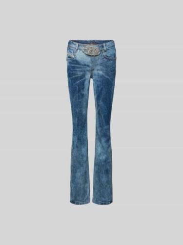 Diesel Jeans im Used-Look in Blau, Größe 24