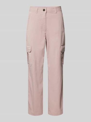 JOOP! Regular Fit Cargohose mit Leistentaschen in Rosa, Größe 27