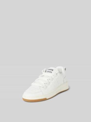 Copenhagen Sneaker mit Label-Details in Weiss, Größe 37