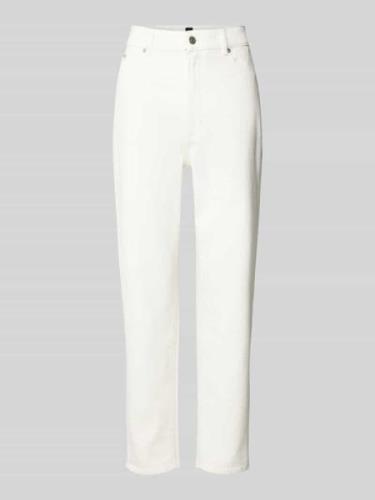 BOSS Orange Slim Fit Jeans im 5-Pocket-Design Modell 'Ruth' in Ecru, G...