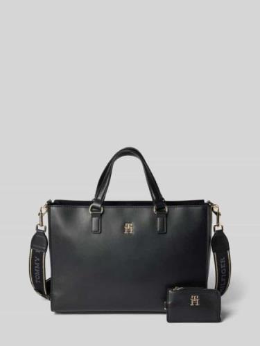 Tommy Hilfiger Handtasche in unifarbenem Design Modell 'Joy' in Black,...