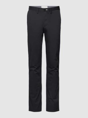 Gant Slim Fit Chino mit Eingrifftaschen Modell 'TWILL' in Black, Größe...