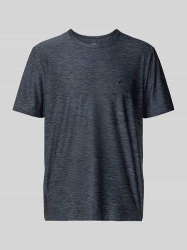Joy T-Shirt in melierter Optik Modell 'VITUS' in Mittelgrau, Größe 48