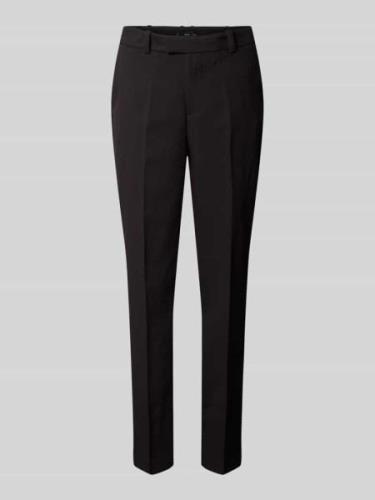 Mango Anzughose mit Bügelfalten Modell 'BOREAL' in schwarz in Black, G...