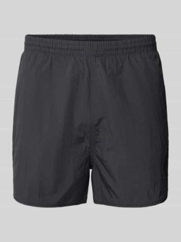 HUGO Regular Fit Shorts mit Label-Print Modell 'Daigo' in Black, Größe...
