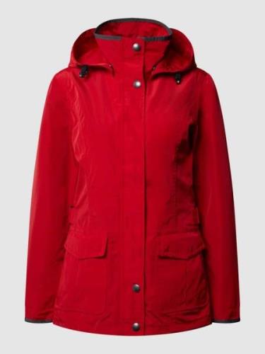 Wellensteyn Aruba-382 Funktionsjacke mit abnehmbarer Kapuze in Rot, Gr...