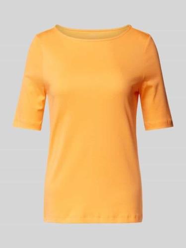 Christian Berg Woman T-Shirt aus reiner Baumwolle in Orange, Größe 40
