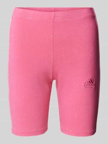 ADIDAS SPORTSWEAR Shorts mit Label-Stitching in Pink, Größe XS