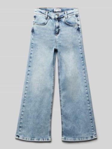 Blue Effect Wide Leg Jeans in Hellblau, Größe 140