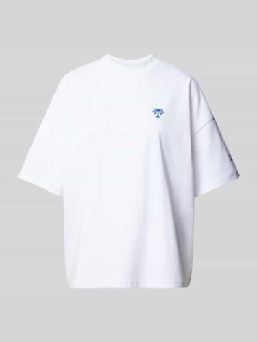 Pegador Oversized T-Shirt aus reiner Baumwolle Modell 'PALMYRA' in Wei...