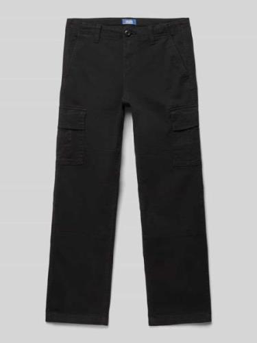 Jack & Jones Cargohose mit aufgesetzten Taschen Modell 'HARLOW' in Bla...