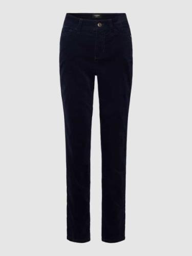 Cambio Slim Fit Jeans im 5-Pocket-Design Modell 'PIPER' in Marine, Grö...