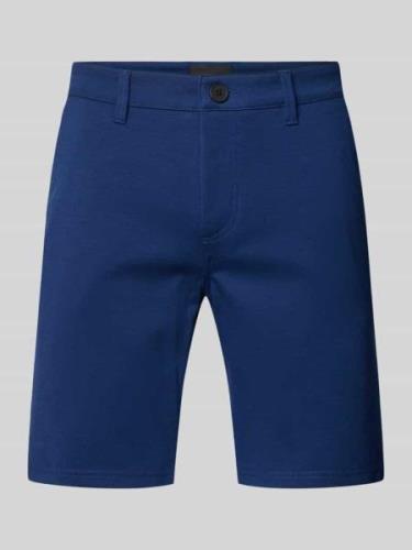 Blend Regular Fit Shorts mit Eingrifftaschen in Blau, Größe S