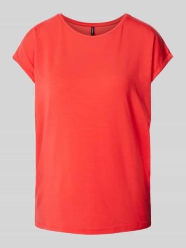 Vero Moda T-Shirt aus Lyocell-Elasthan-Mix Modell 'AVA' in Rot, Größe ...