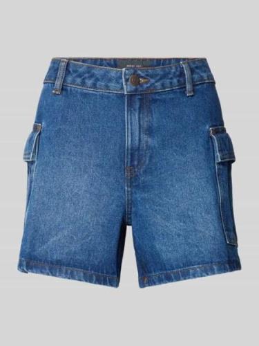 Noisy May Jeansshorts mit Cargotaschen Modell 'SMILEY' in Jeansblau, G...