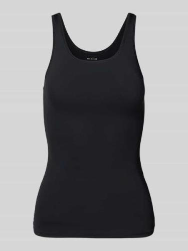 Schiesser Unterhemd im unifarbenen Design Modell 'Unique' in Black, Gr...
