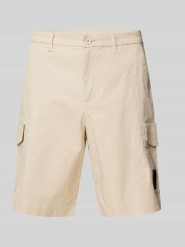 ARMANI EXCHANGE Regular Fit Cargoshorts mit Gesäßtasche in Sand, Größe...