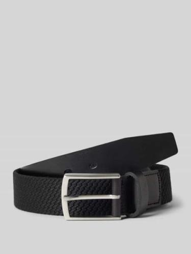 Lloyd Men's Belts Gürtel aus Leder und Textil in Black, Größe 95