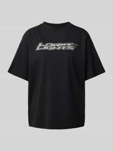 Low Lights Studios Oversized T-Shirt mit Label-Print Modell 'LIGHTNING...