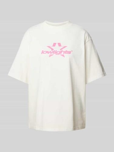 Low Lights Studios Oversized T-Shirt mit Label-Print Modell 'SUPERSTAR...