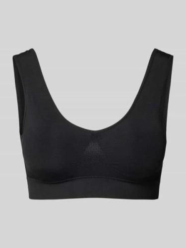 Magic Bodyfashion Bustier mit elastischem Bund in Black, Größe S