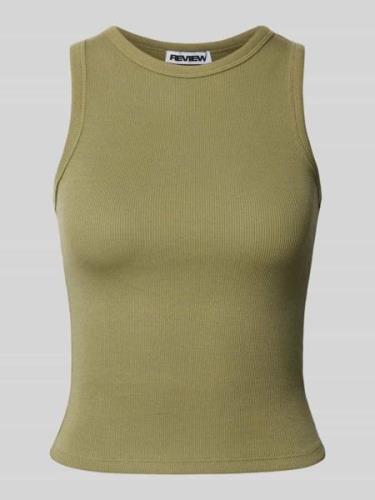 Review Tanktop mit Racerback in Lind, Größe XS