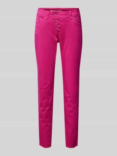 Buena Vista Slim Fit Hose im 5-Pocket-Design Modell 'Malibu' in Pink, ...