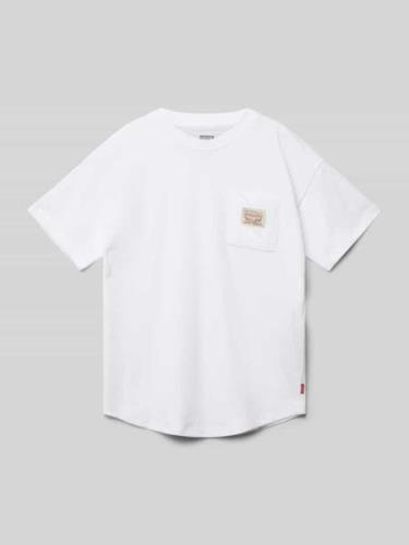 Levi’s® Kids T-Shirt mit Logo-Detail in Weiss, Größe 140