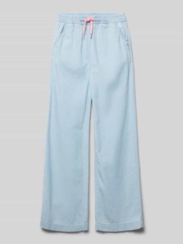 s.Oliver RED LABEL Loose Fit Jeans mit elastischem Bund in Blau, Größe...