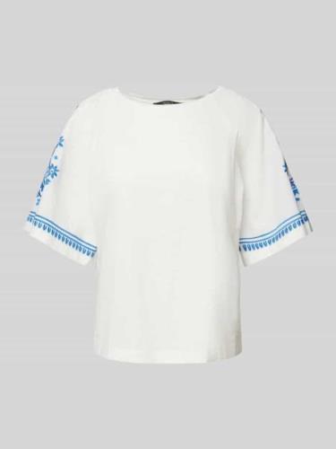 Weekend Max Mara Blusenshirt mit Stitching-Details Modell 'LIVORNO' in...