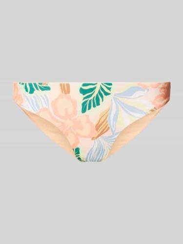 Rip Curl Bikini-Hose mit Allover-Motiv-Print in Apricot, Größe M