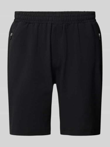 Joy Shorts mit elastischem Bund Modell 'LAURIN' in Black, Größe 52