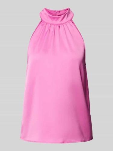 Selected Femme Blusentop in unifarbenem Design Modell 'LENA' in Pink, ...