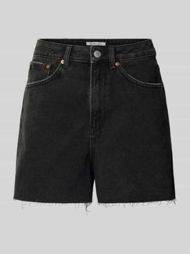 Tom Tailor Denim Jeansshorts mit 5-Pocket-Design in Black, Größe XS
